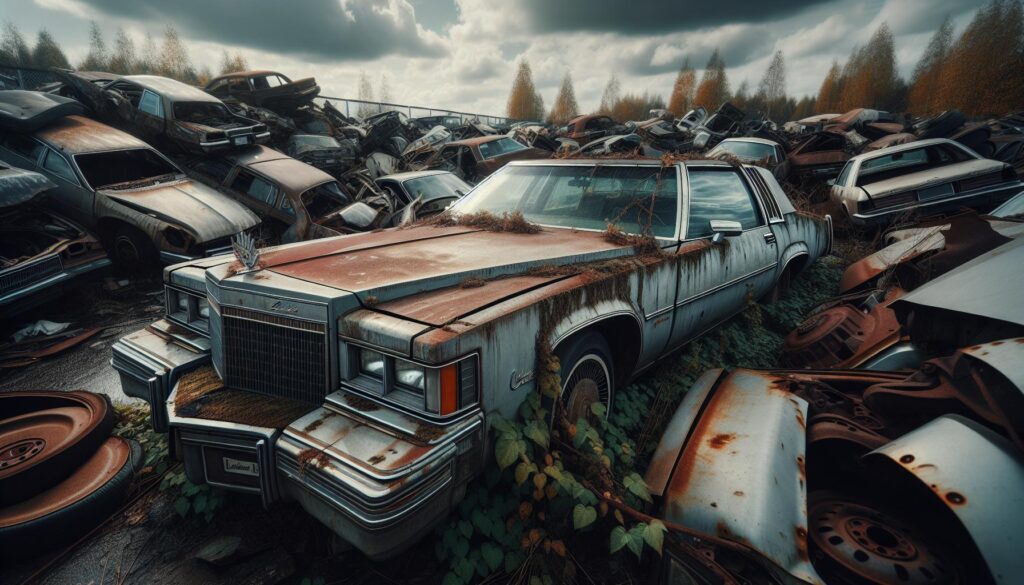 Discover Vintage Treasures at Auto Salvage: 1987 Cadillac Allanté Found